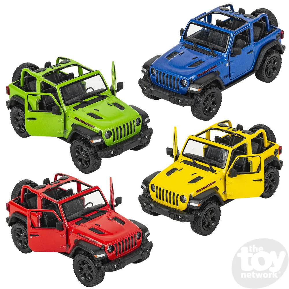 5" Die-Cast 2018 Jeep Wrangler Open Top