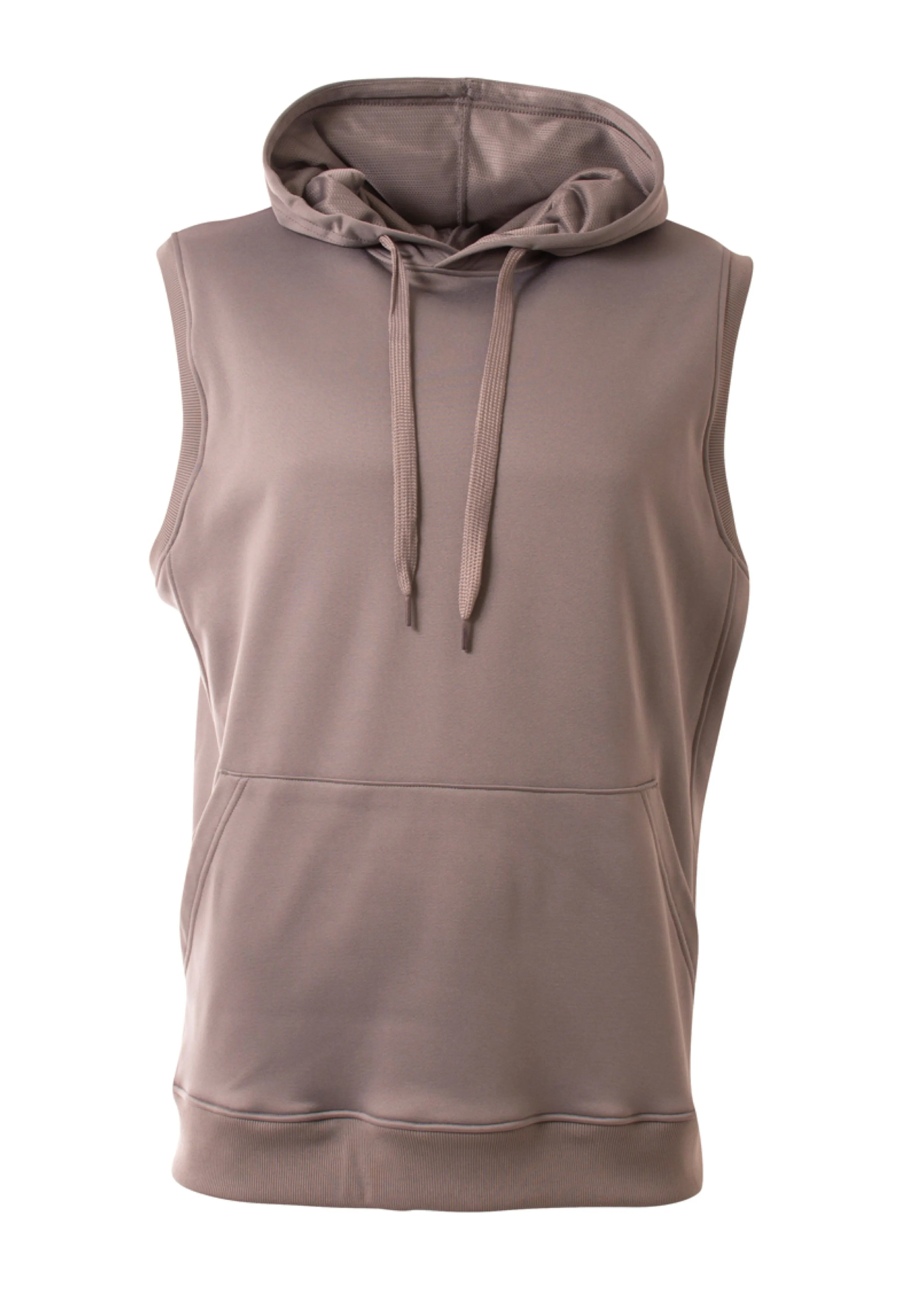 A4 Men's Agility Sleeveless Tech Fleece Hoodie