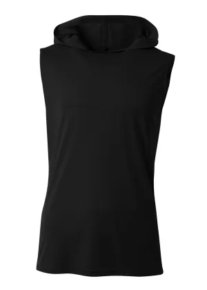 A4 Youth Sleeveless Hooded Tee