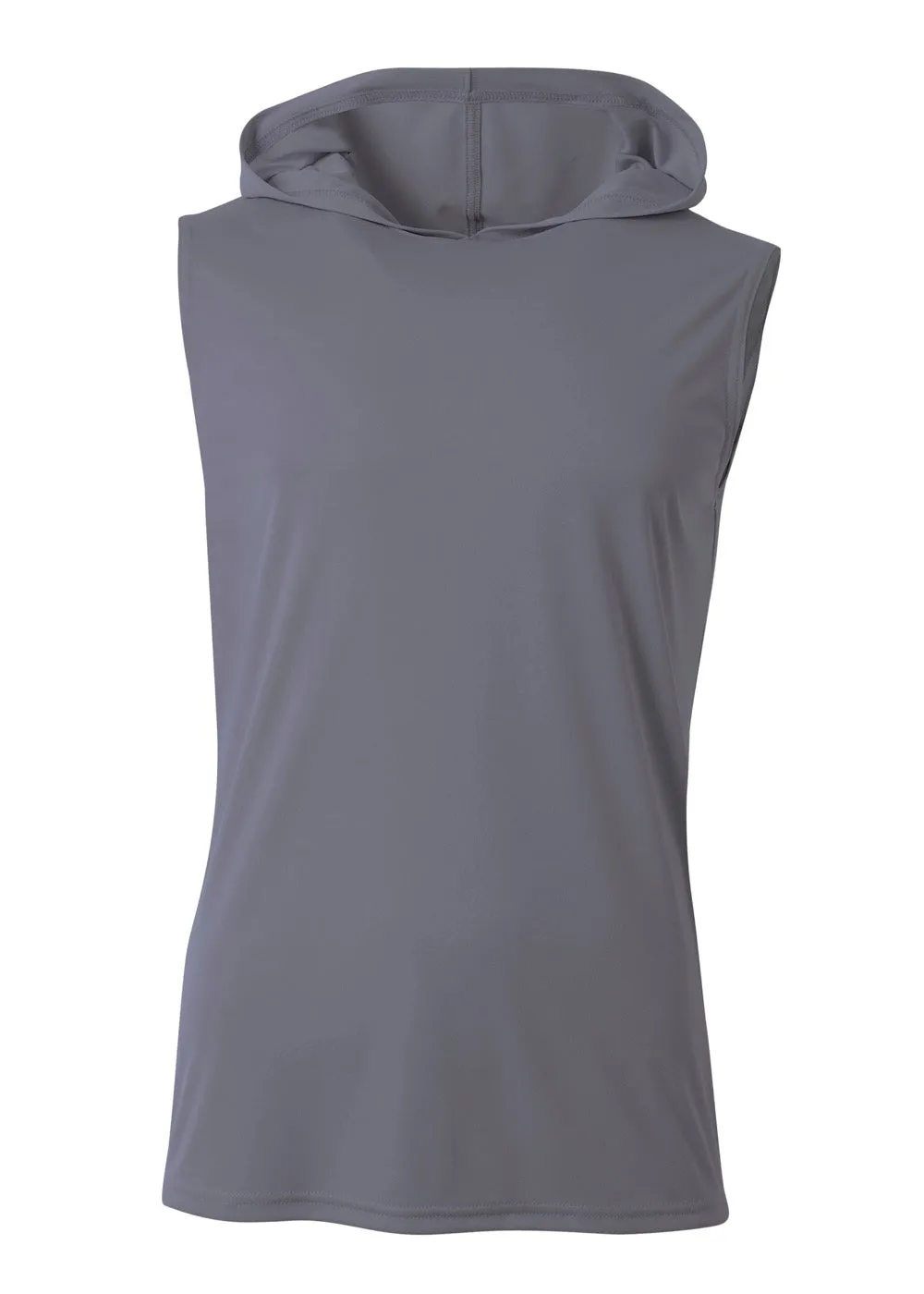 A4 Youth Sleeveless Hooded Tee