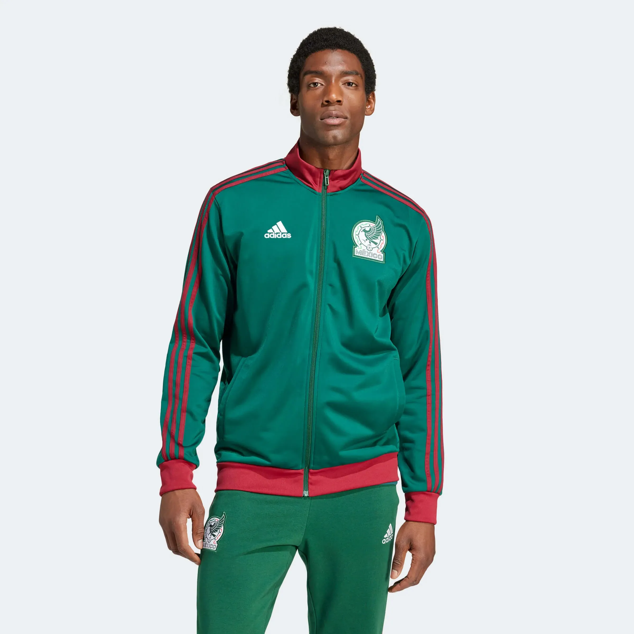 adidas 2023-24 Mexico Men's DNA Track Top Jacket