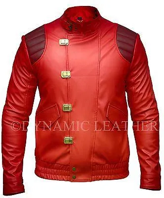 AKIRA KANEDA Leather Jacket with Capsule amp text Manga by Katsuhiro ALL SIZES