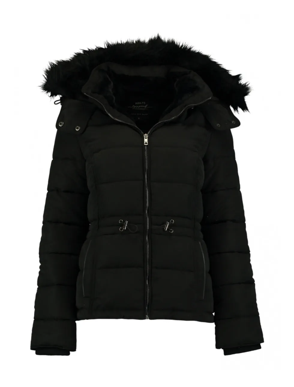 Amber Black Puffer Jacket