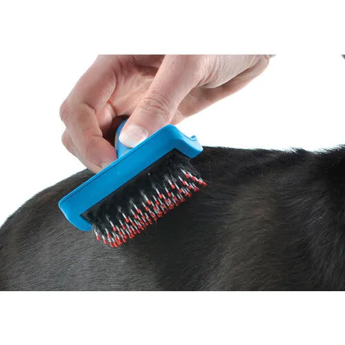 Ancol Ergo Hedgehog Soft Slicker Dog Brush Medium