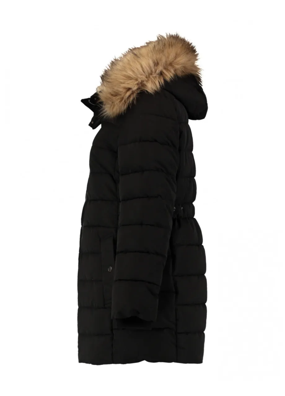 Anetta Black Puffer Jacket