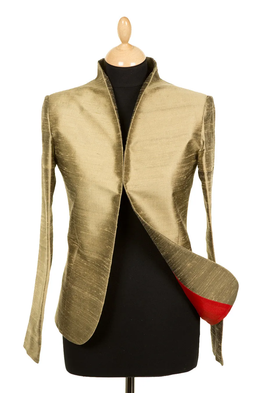 Anya Jacket in Oyster Gold