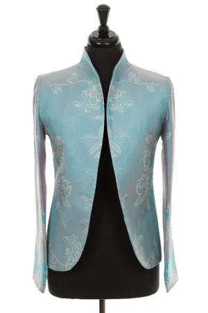 Anya Jacket in Pale Cyan