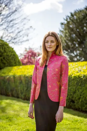 Anya Jacket in Schiaparelli Pink