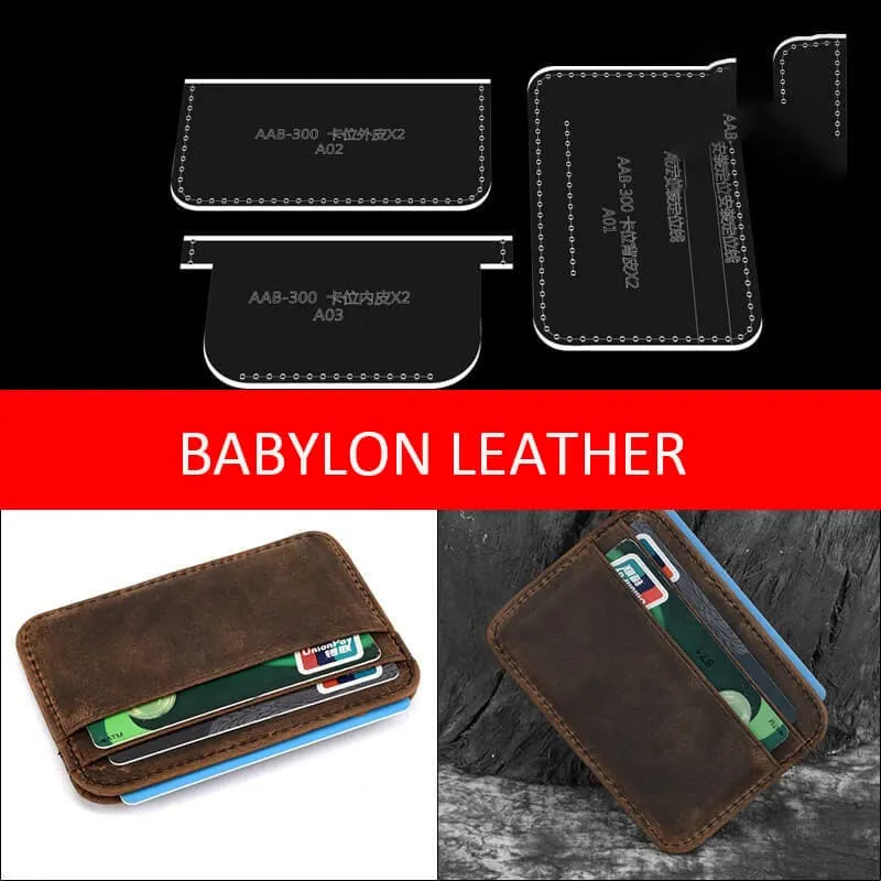 BABYLON™ Multi-Functional Cardholder Wallet Making Pattern AAB-300