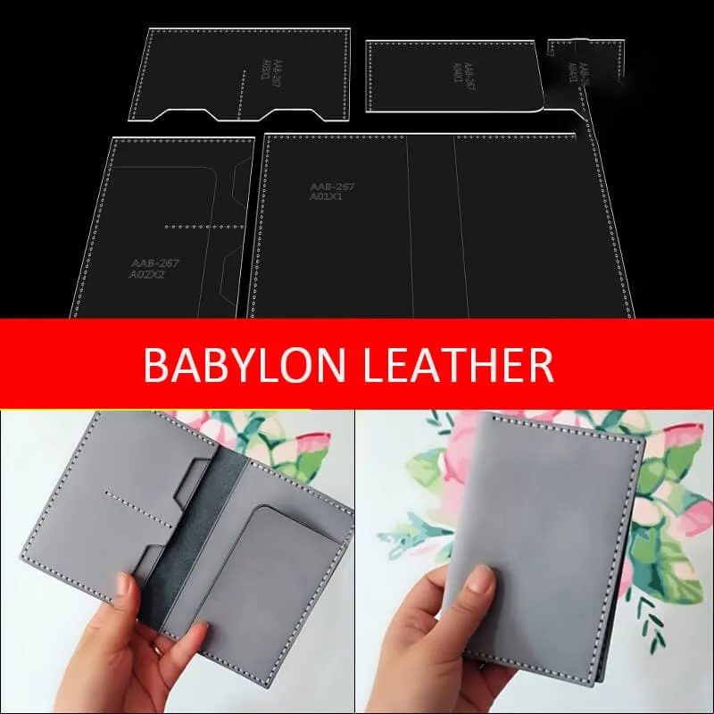 BABYLON™ Multi-Functional Wallet Leather Craft Pattern AAB-267