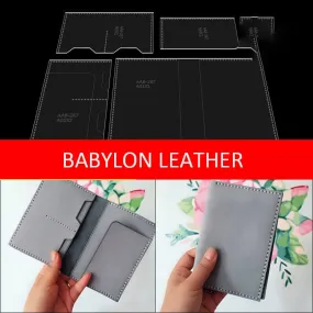 BABYLON™ Multi-Functional Wallet Leather Craft Pattern AAB-267