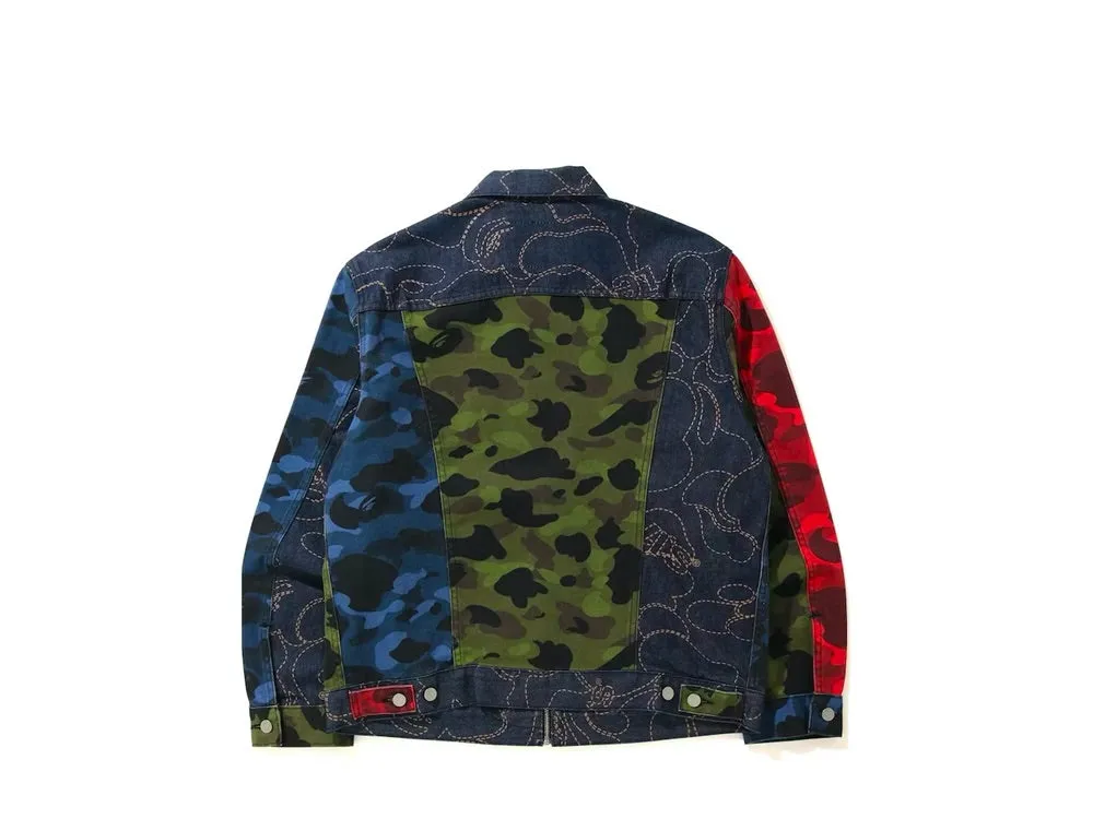 BAPE x Levi's Camo Trucker Jacket Multicolor