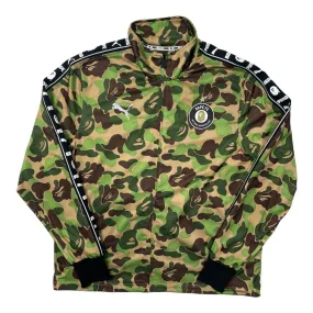 BAPE X Puma ABC Camo Track Jacket Green Pre-Owned