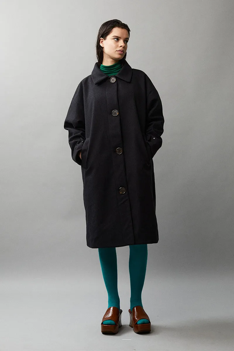 BB OVERCOAT TECHWOOL AW22 NAVY