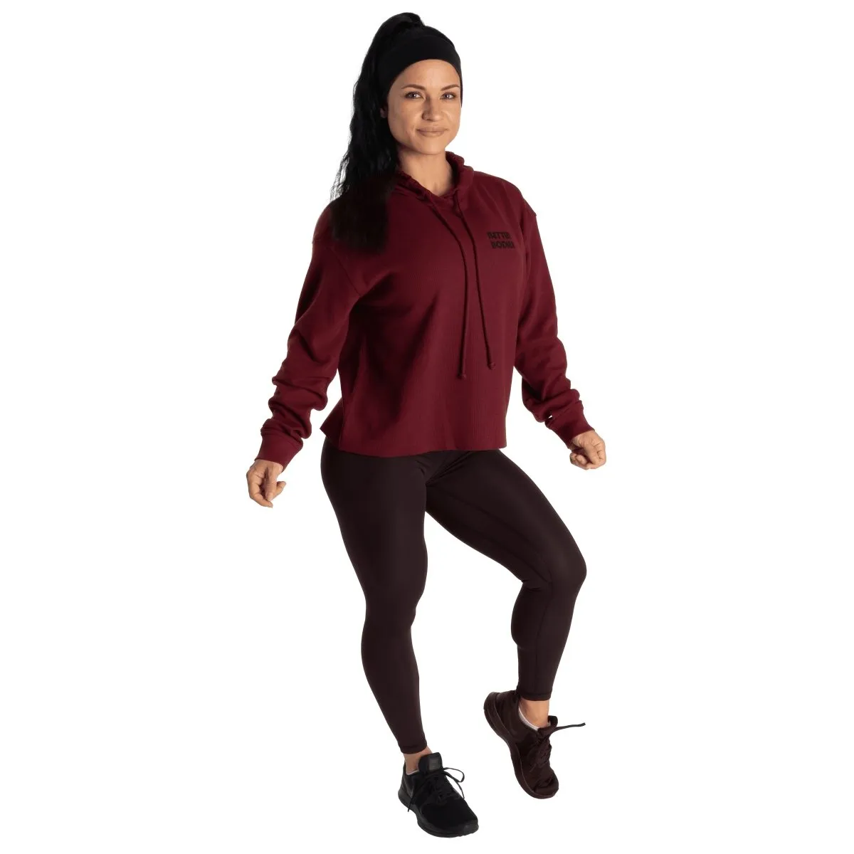 Better Bodies Empowered Thermal Sweater - Maroon