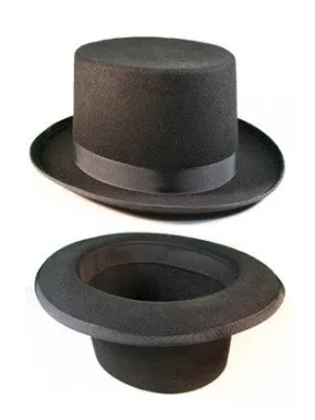 Black Formal Top Hat for Tails-Size Small