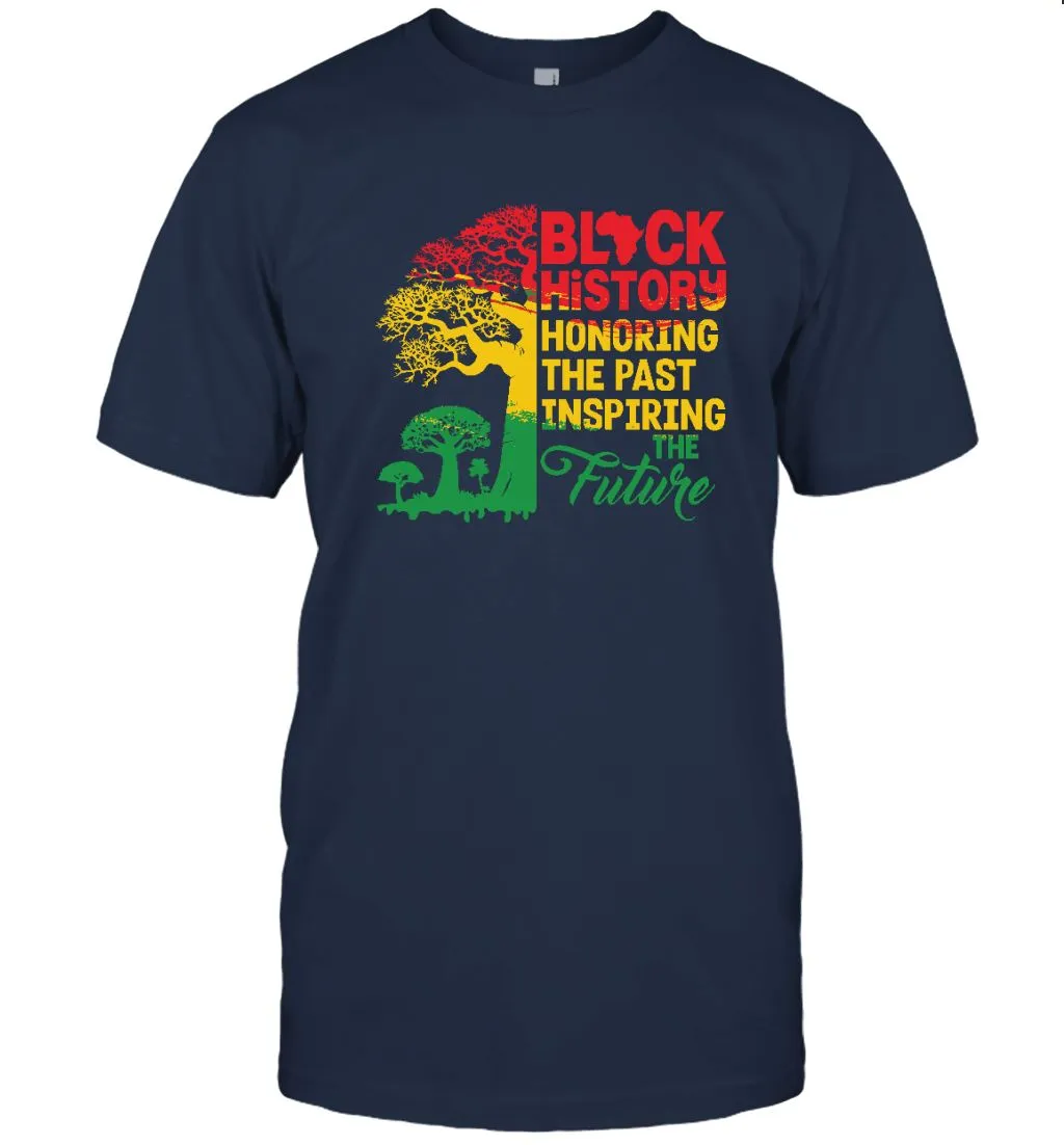 Black History Honoring The Past Inspiring The Future T-shirt