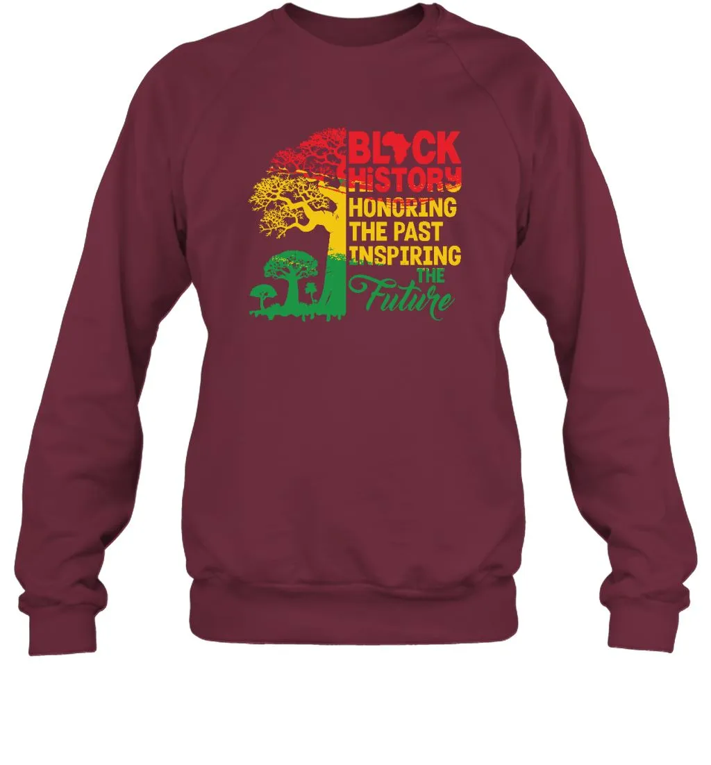 Black History Honoring The Past Inspiring The Future T-shirt