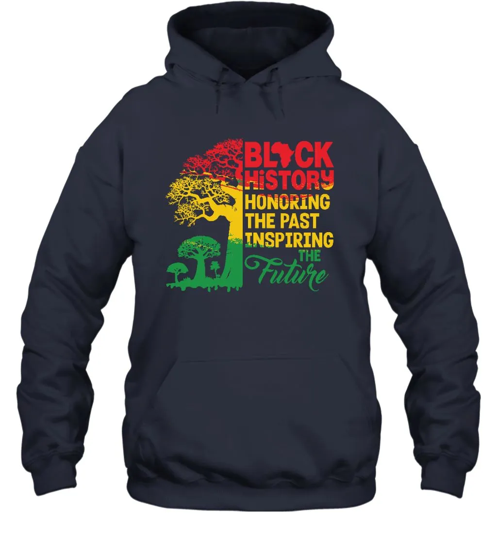 Black History Honoring The Past Inspiring The Future T-shirt