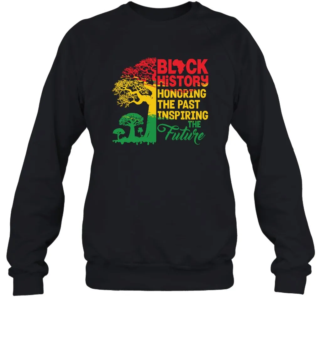 Black History Honoring The Past Inspiring The Future T-shirt