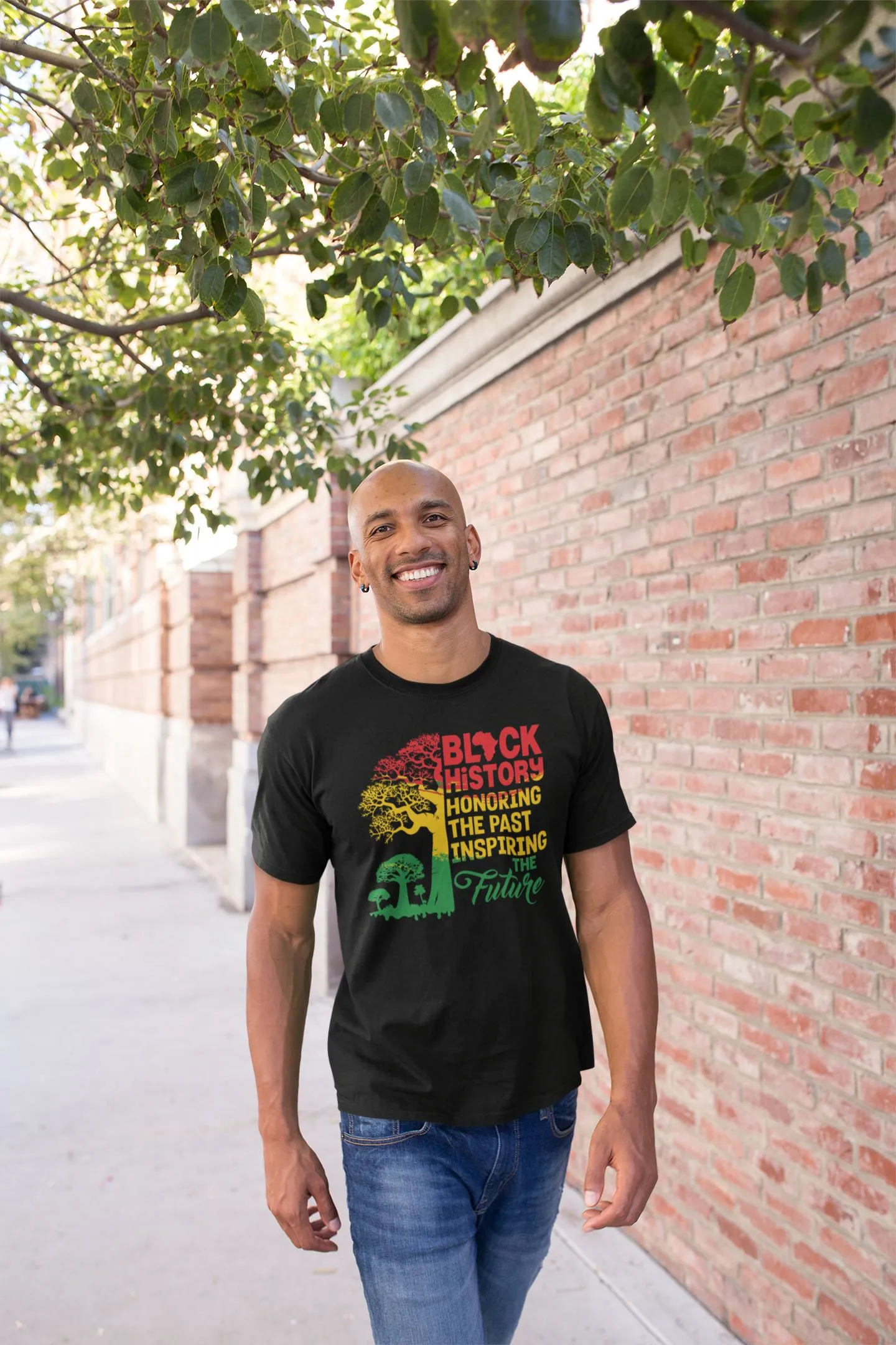 Black History Honoring The Past Inspiring The Future T-shirt