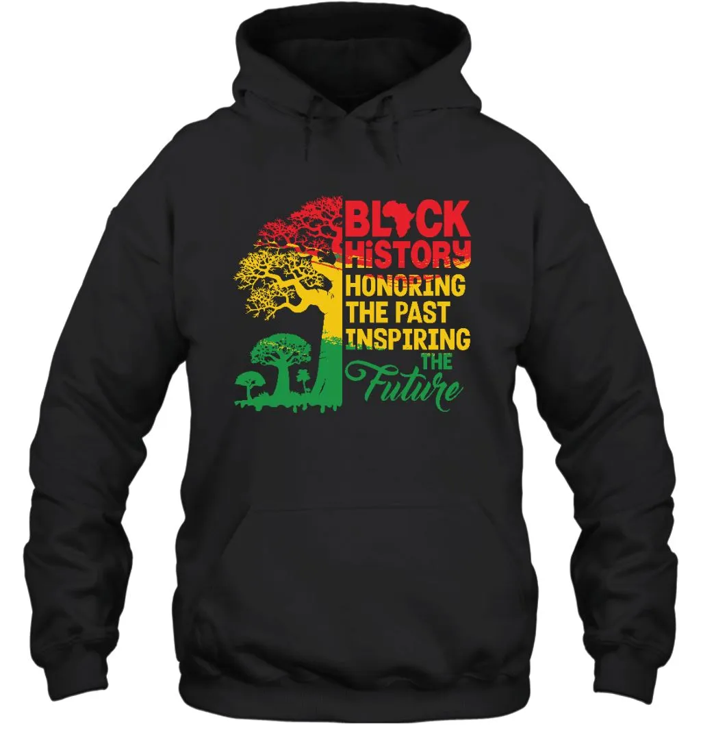 Black History Honoring The Past Inspiring The Future T-shirt