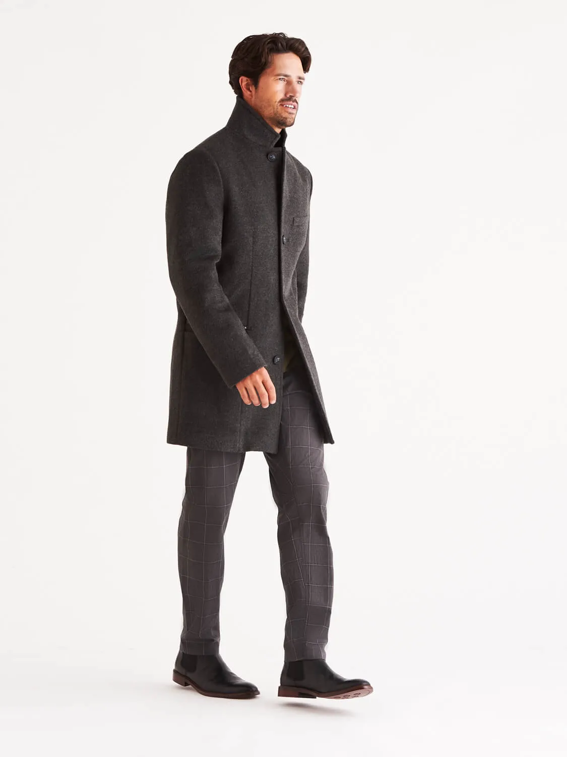 Bordin StormLux™ Wool Cashmere Overcoat