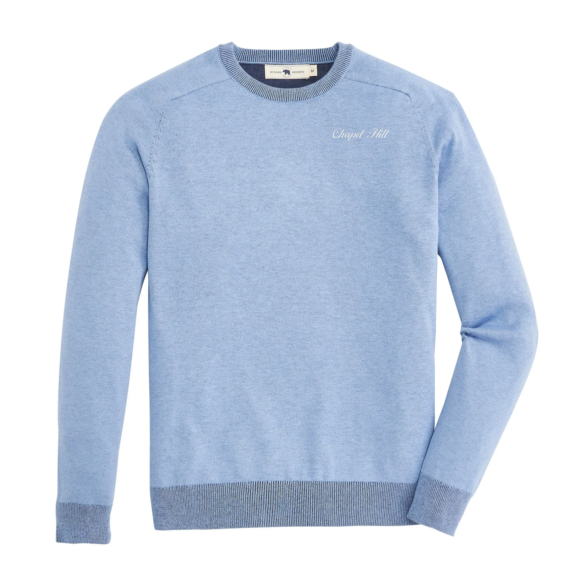 Chapel Hill Town Script Apex Crewneck - Endless Sky