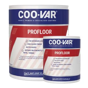 Coo-Var 5kg Profloor Two-Pack Epoxy Floor Paint Colours