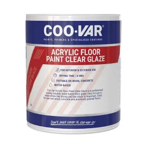 Coo-Var Acrylic Floor Paint Clear Glaze