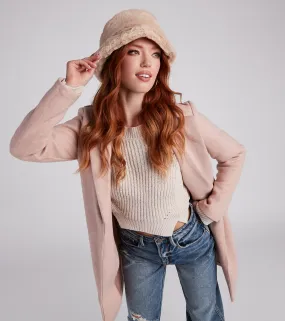 Cozy Vibes Faux Fur Bucket Hat