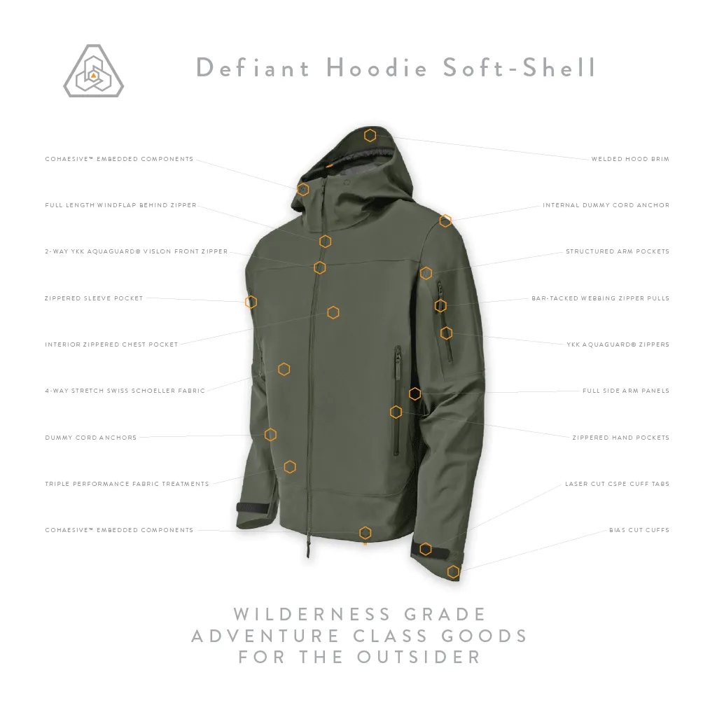 Defiant Hoodie - Rogue Green