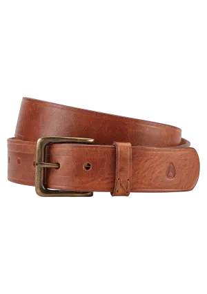 DNA Leather Belt - Brown Wash