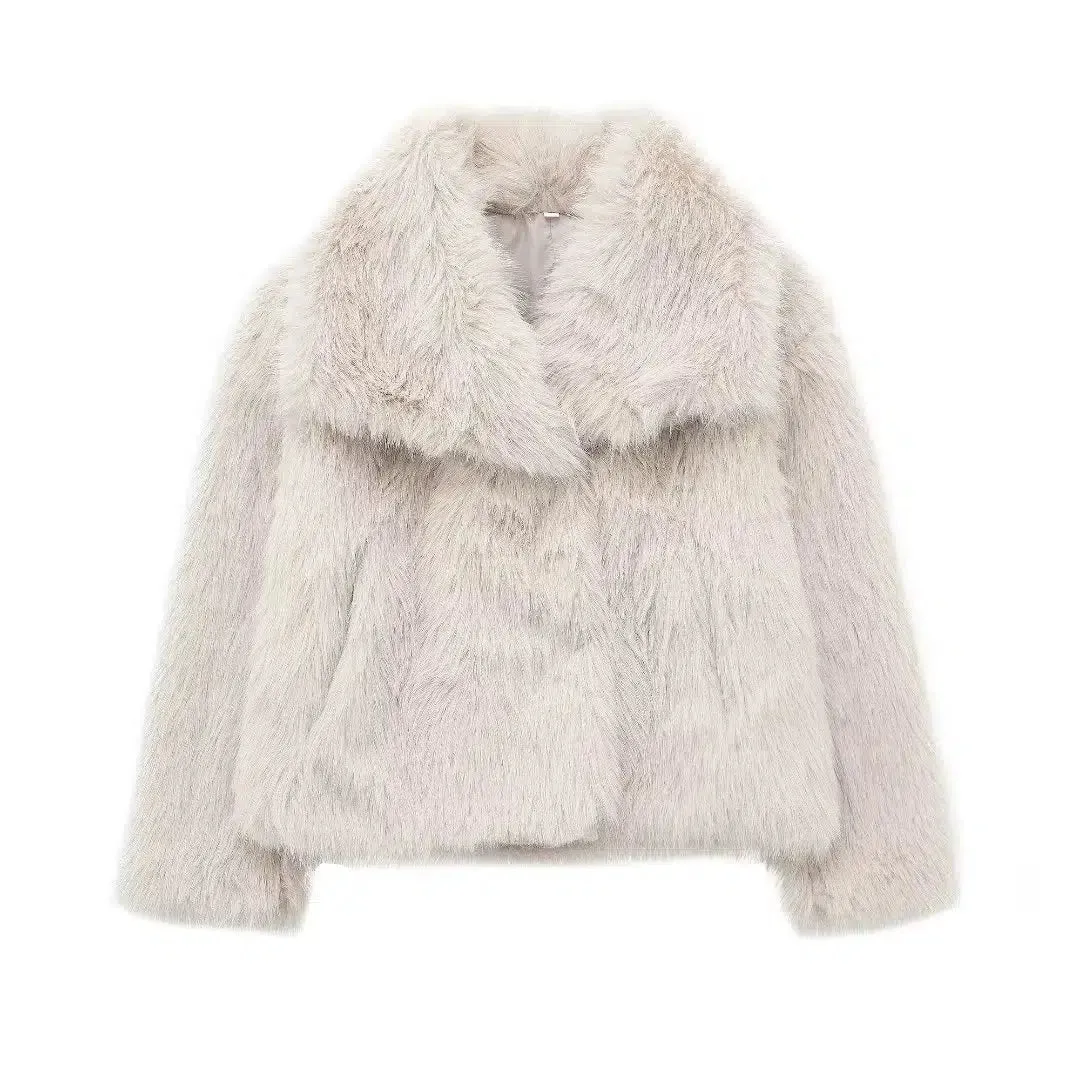 Faux Fur Short Coat