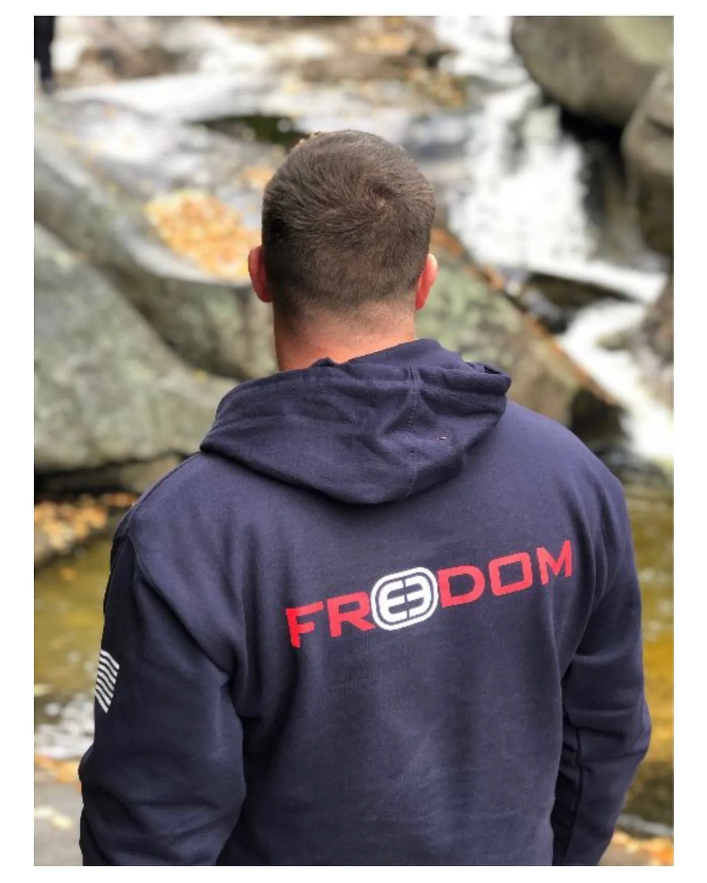 Freedom Hoodie - Navy