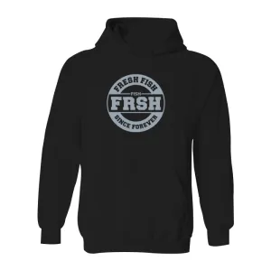 #FRESHFISH Classic Heavy Hoodie - Gray Print