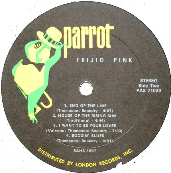 Frijid Pink - Frijid Pink (LP, Album) (VG)