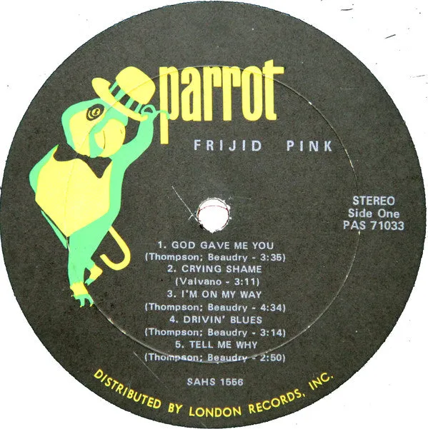 Frijid Pink - Frijid Pink (LP, Album) (VG)