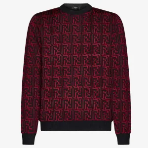 FZX009/ALJZF0E1U RED FENDI MEN SWEATER