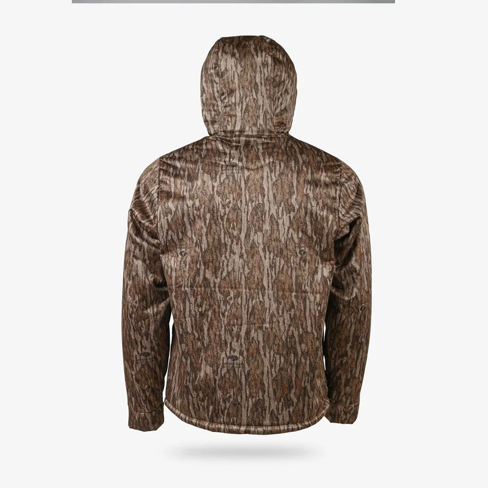 Gator Waders Mens Mossy Oak Bottomland Highball Hoodie