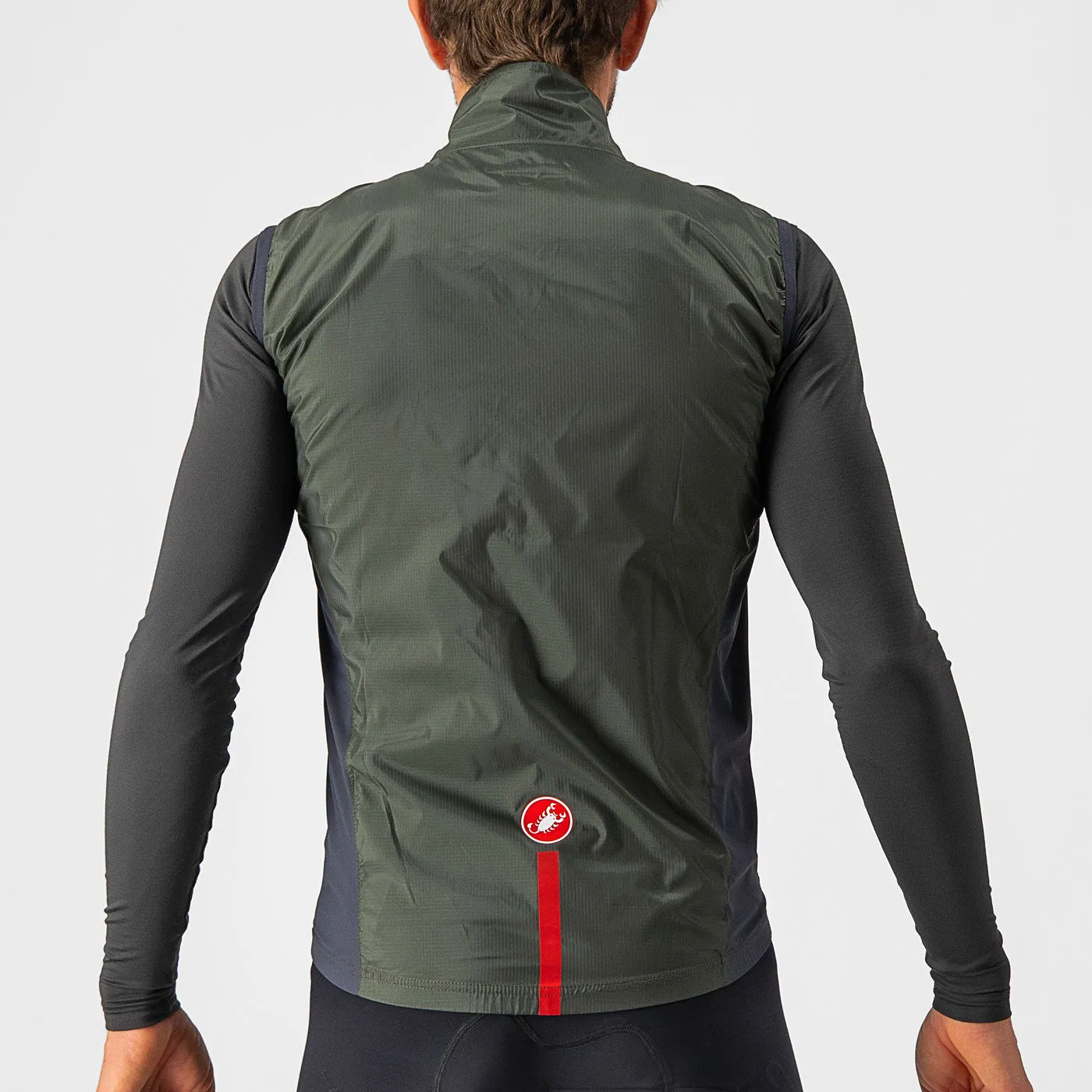 Gilet Castelli Squadra Stretch - Verde scuro