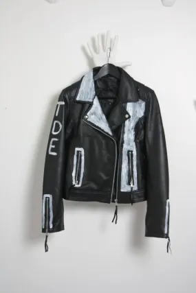 Hand-painted Leather Jacket