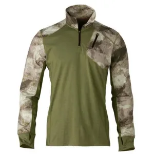 Hell's Canyon Speed MHS 1-4 Zip Top Shirt - ATACS Foliage-Green, Large