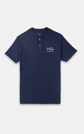 HENLEY T-SHIRT NAVY