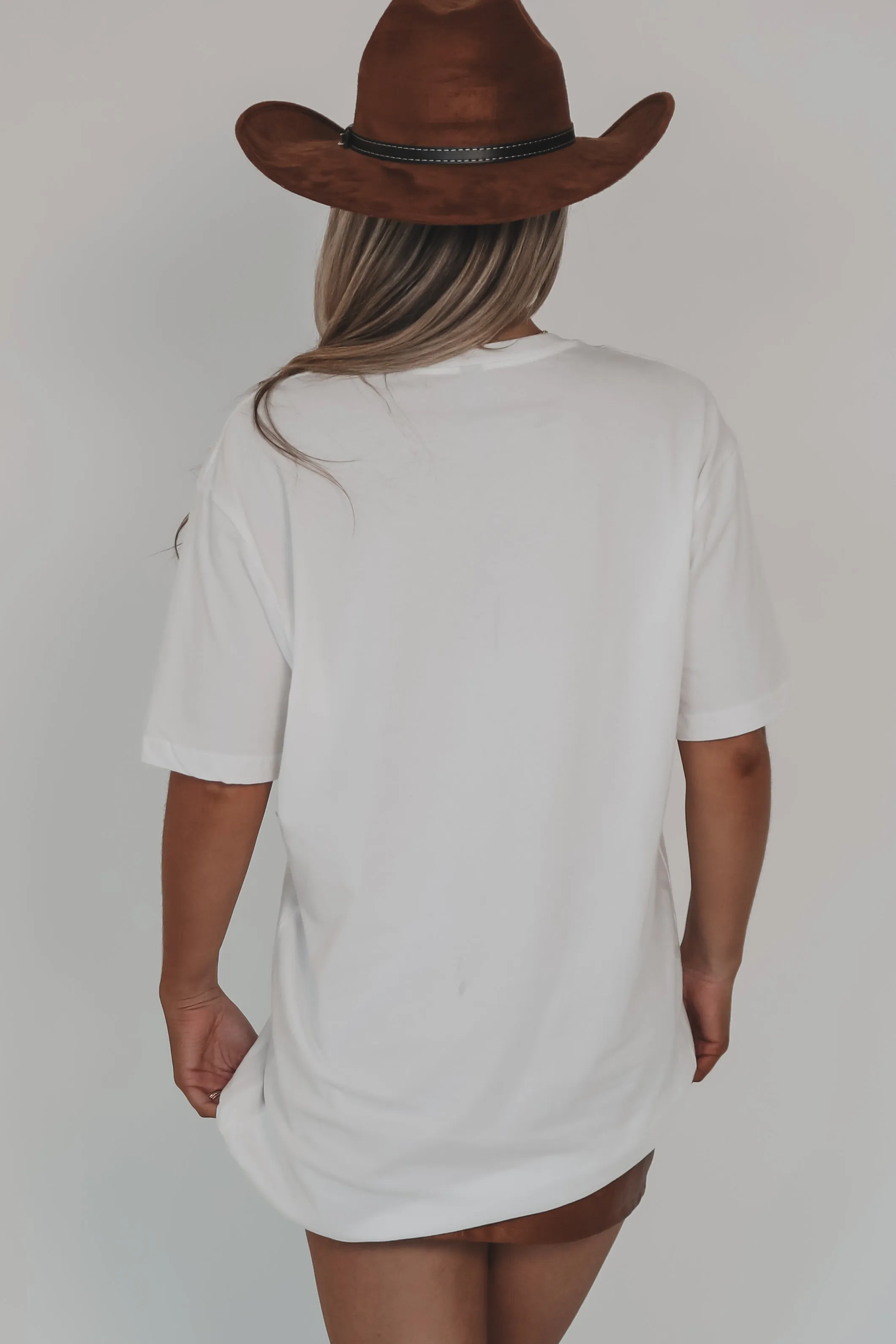 Howdy White Graphic Tee