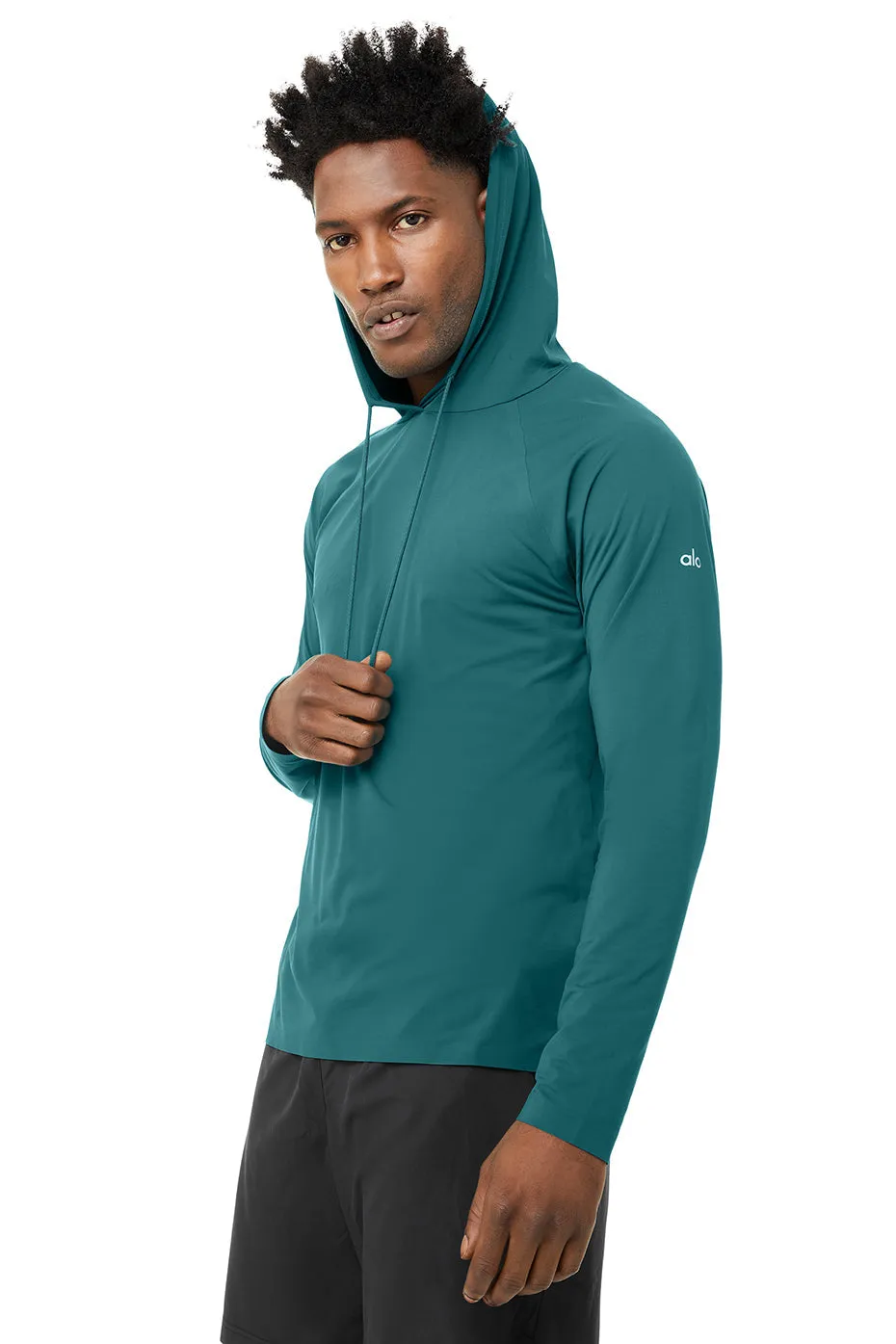 Idol Hooded Runner - Mineral Blue