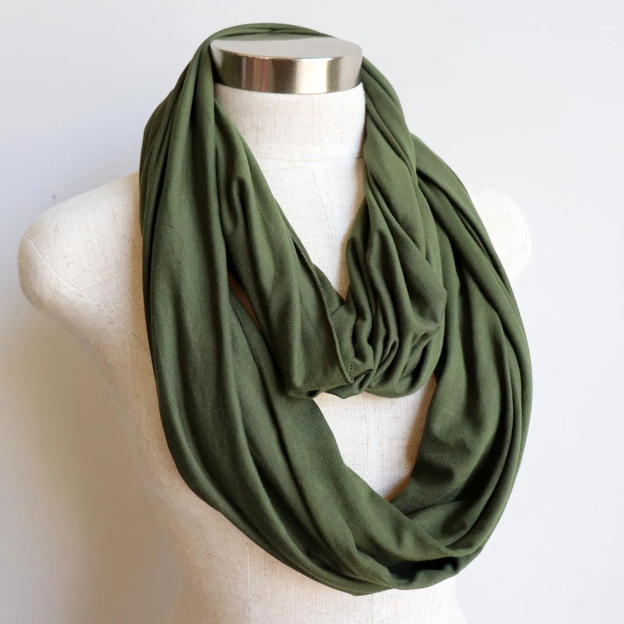 Infinity Scarf Snood in Bamboo