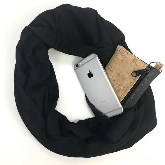 Infinity Scarf With Hidden Pocket