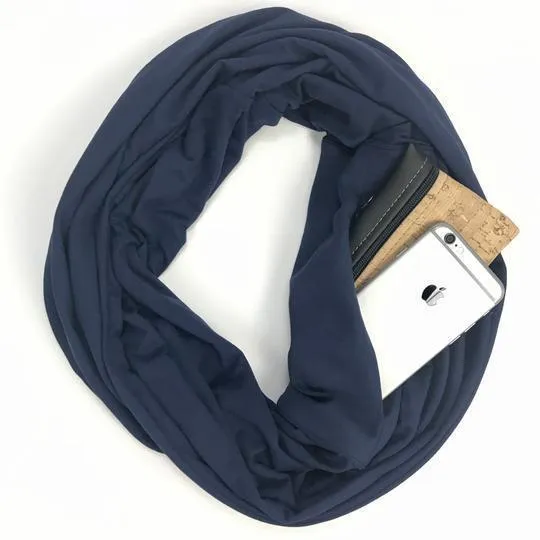 Infinity Scarf With Hidden Pocket