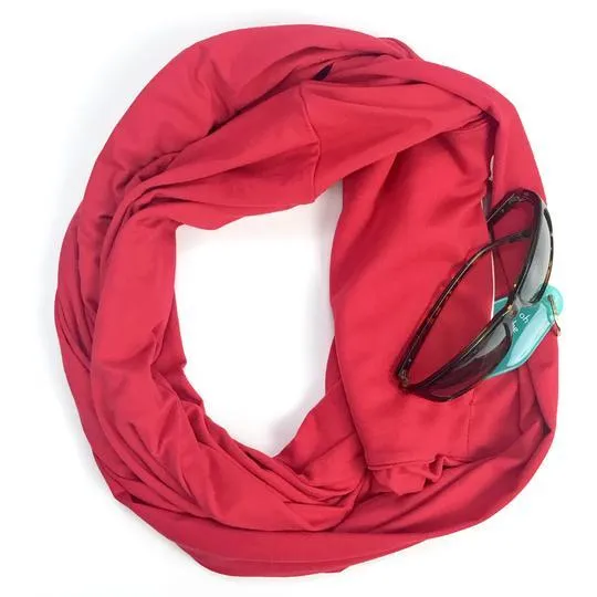 Infinity Scarf With Hidden Pocket